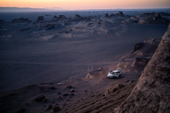 A Volkswagen In The Desert