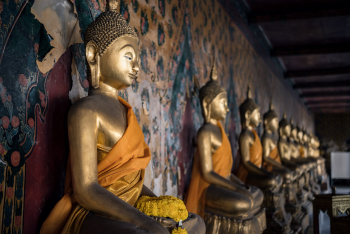Buddha Statues In Bangkok, Thailand