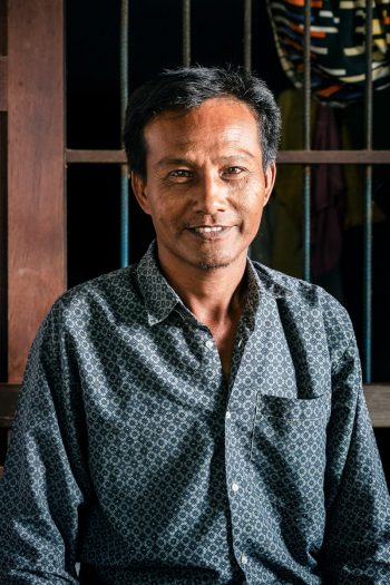 Portrait Of A Burmese District Major