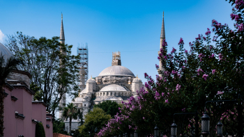 The Blue Mosque In Istanbul