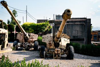 Artillery At The Amna Suraka Museum