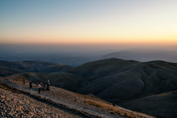 Sunset At Mount Nemrut, Eastern Turkey