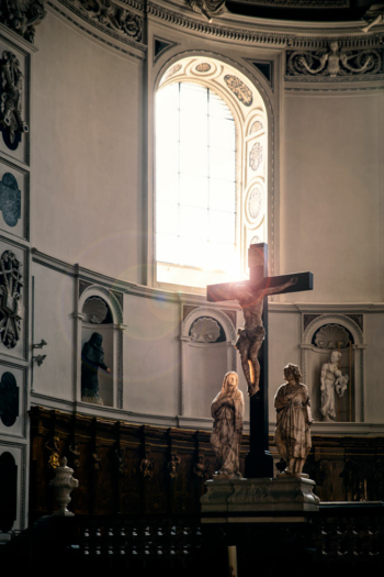 Jesus On The Cross In The Liebfrauenkirche, Trier