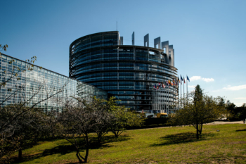 European Parliament In Strassbourg