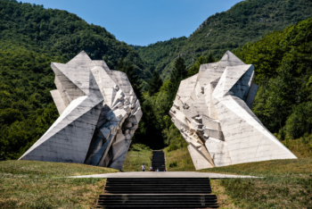 War Memorial In Bosnien And Herzegowina