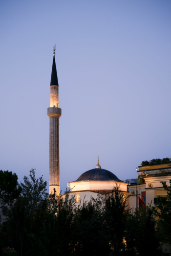 Mosque At Main Square Tirana, Albania