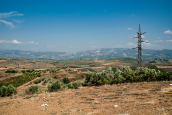 Wide Landscape In Albania