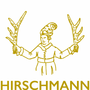 Weingut Hirschmann Logo mit Schrift gold